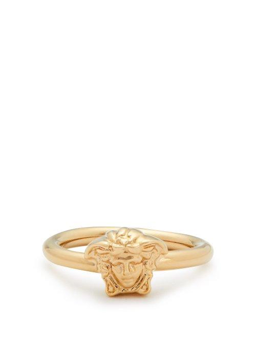 Matchesfashion.com Versace - Medusa Ring - Womens - Gold