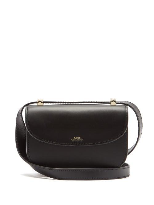 Matchesfashion.com A.p.c. - Genve Mini Smooth-leather Cross-body Bag - Womens - Black