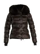 Moncler Grenoble Armonique Fur-trimmed Quilted-down Ski Jacket
