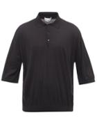 Raey - Sea Island Cotton-jersey Polo Shirt - Mens - Black