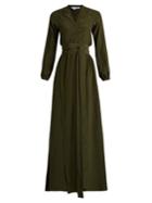 Rhode Resort Jagger Wrap-front Silk Maxi Dress