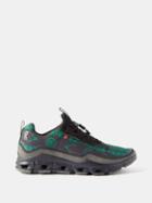 On - Cloudaway Printed Mesh Trainers - Mens - Black Green