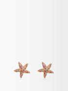 Yvonne Leon - Sea Star Sapphire & 18kt Gold Earrings - Womens - Multi