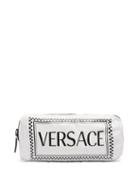 Matchesfashion.com Versace - Logo Print Belt Bag - Womens - White Multi