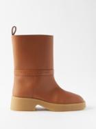 Stella Mccartney - Skyla Faux-leather Boots - Womens - Brown