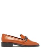 Matchesfashion.com Fabrizio Viti - Forever Smooth-leather Loafers - Womens - Tan