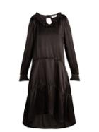 Matchesfashion.com Balenciaga - V Neck Dress - Womens - Black