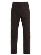 Matchesfashion.com The Lost Explorer - Fatigue Cotton And Wool Blend Trousers - Mens - Black