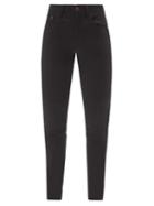 Saint Laurent - Mid-rise Skinny-leg Jeans - Womens - Black