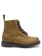 Matchesfashion.com Dr. Martens - 1460 Pascal Suede Boots - Mens - Olive Green