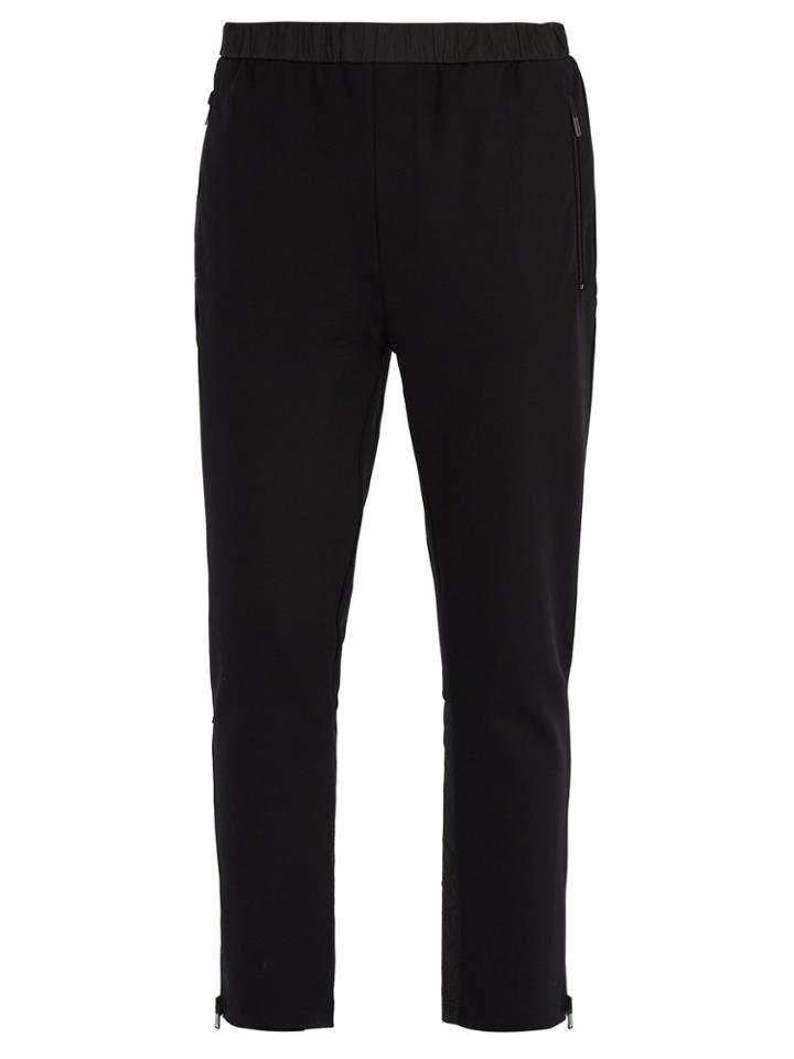 Prada Zip-hem Jersey Track Pants