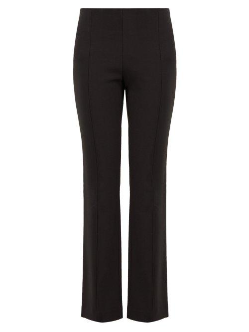 Matchesfashion.com The Row - Rona Mid Rise Trousers - Womens - Black