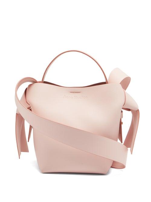 Matchesfashion.com Acne Studios - Musubi Mini Leather Cross-body Bag - Womens - Pink