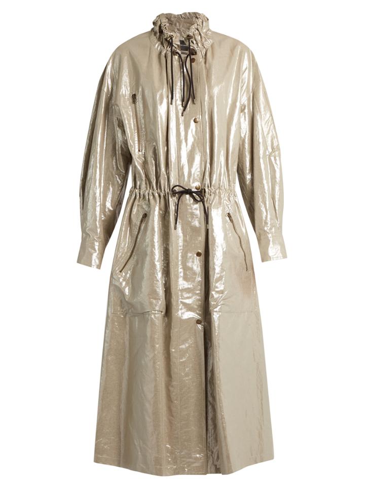 Isabel Marant Lumber Drawstring-collar Parka