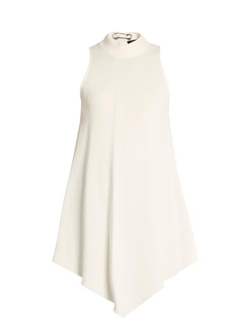Proenza Schouler Asymmetric-hem Crepe Top