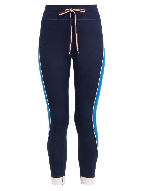 Matchesfashion.com The Upside - Colour Block Leggings - Womens - Blue Multi