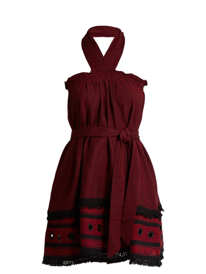 Dodo Bar Or Naomi Halterneck Cotton Dress