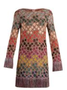 Missoni Zigzag Crochet-knit Mini Dress