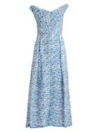 Preen By Thornton Bregazzi Dillon Floral-print Silk-blend Dress