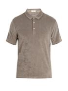 Altea Terry-towelling Cotton-blend Polo Shirt