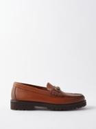 G.h. Bass & Co. - Weejuns 90 Lincoln Leather Loafers - Mens - Brown