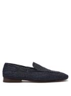 Matchesfashion.com Casablanca 1942 - Cesare Raffia Loafers - Mens - Navy