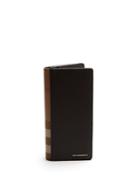 Burberry Cavendish Grained-leather Vertical Wallet