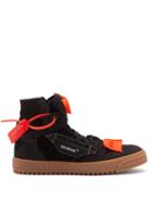 Matchesfashion.com Off-white - Low 3.0 Suede Trainers - Mens - Black