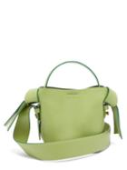 Matchesfashion.com Acne Studios - Musubi Micro Leather Cross Body Bag - Womens - Light Green