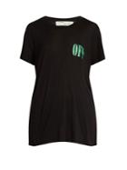 Off-white Psycho Plant-print Jersey T-shirt