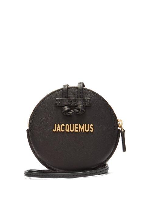 Matchesfashion.com Jacquemus - Le Pitchou Leather Coin Purse - Womens - Black