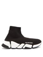 Matchesfashion.com Balenciaga - Speed 2.0 Trainers - Womens - Black/white