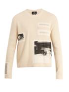 Calvin Klein 205w39nyc Little Electric Chair-print Ribbed Cotton Sweater