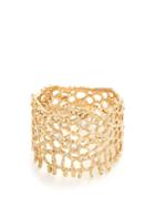Matchesfashion.com Aurlie Bidermann Fine Jewellery - Diamond & Yellow Gold Ring - Womens - Gold