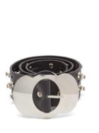 Matchesfashion.com Chopova Lowena - Studded Leather Belt - Womens - Black