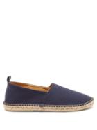 Frescobol Carioca - Helio Suede Espadrilles - Mens - Blue
