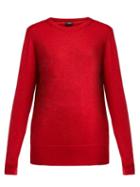 Matchesfashion.com Joseph - Metallic Wool Blend Sweater - Womens - Red