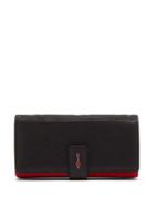Ladies Accessories Christian Louboutin - Paloma Leather Continental Wallet - Womens - Red Multi