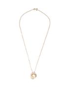 Ladies Jewellery Completedworks - Crystal, Pearl & 14kt Gold-vermeil Necklace - Womens - Gold Multi