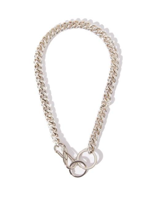 Matchesfashion.com Martine Ali - Danni Sterling-silver Choker - Mens - Silver