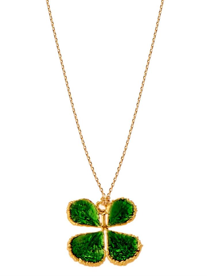 Aurélie Bidermann Trfle Yellow-gold Necklace