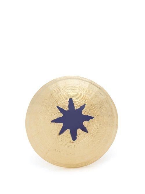 Matchesfashion.com Isabel Marant - Happy Star Brooch - Womens - Blue