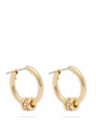 Matchesfashion.com Spinelli Kilcollin - Ara Diamond & 18kt Gold Earrings - Womens - Gold
