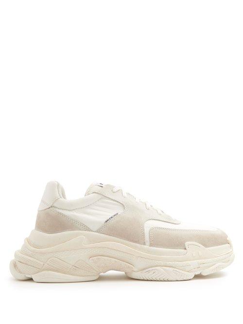 Matchesfashion.com Balenciaga - Triple S Low Top Trainers - Mens - White