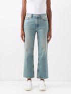 Re/done - 70s Straight-leg Jeans - Womens - Light Denim