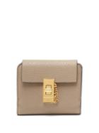 Matchesfashion.com Chlo - Drew Leather Wallet - Womens - Grey