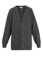 Matchesfashion.com Raey - Long Line Cashmere Cardigan - Mens - Charcoal