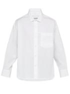 Matchesfashion.com Wooyoungmi - Oversized Cotton Poplin Shirt - Mens - White