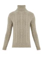 The Gigi Edgar Roll-neck Wool-blend Sweater