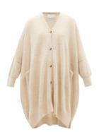 Lauren Manoogian - Alpaca And Merino Wool-blend Cardigan - Womens - Ivory